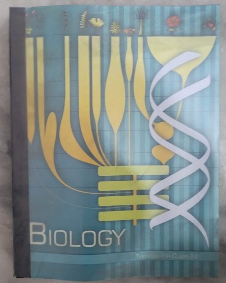 BIOLOGY BOOK 12TH CLASS