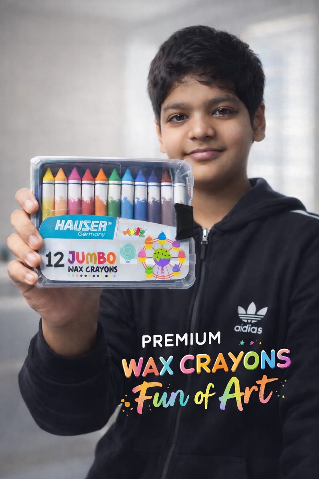 JUMBO WAX CRAYONS